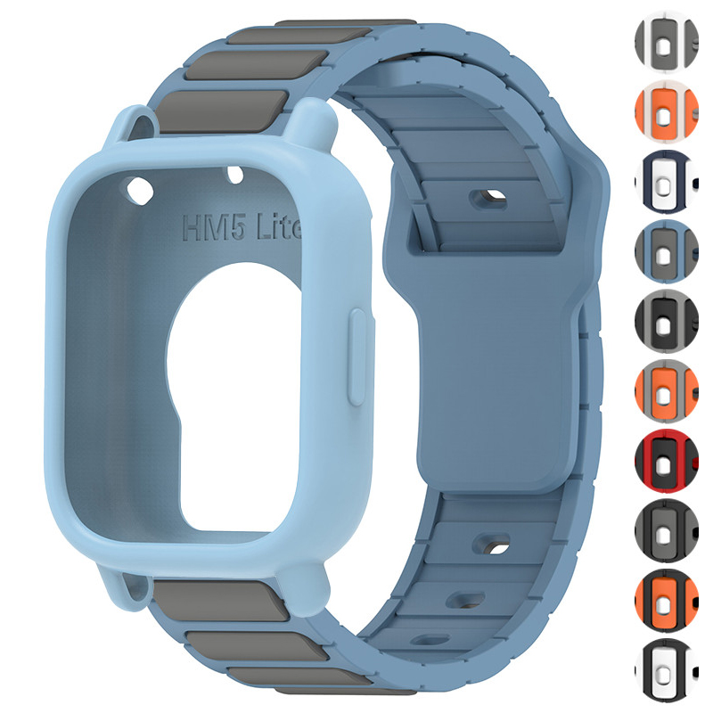 Silicone Sport Band - Case+Strap For Redmi Watch 5Active 5Lite