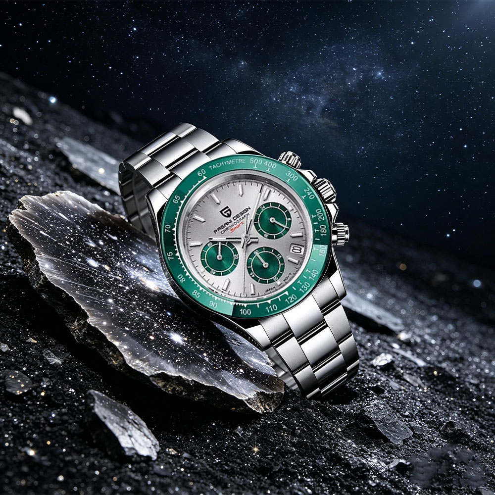 Chronograph Sport Watch - PAGANI DESIGN Men Watch Top Brand