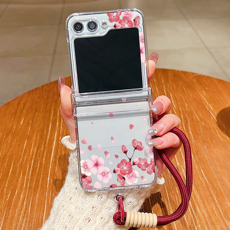Samsung Galaxy Strap - Wrist Strap Lanyard Clear Phone Case