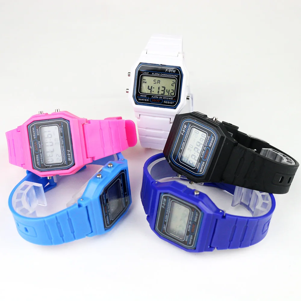 Silicone Sport Band - Sport LED Digital Watches Children Simple