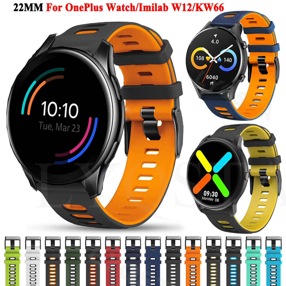 Smartwatch Oneplus Watches - 22mmReplacement Silicone Wristband Strap For Oneplus