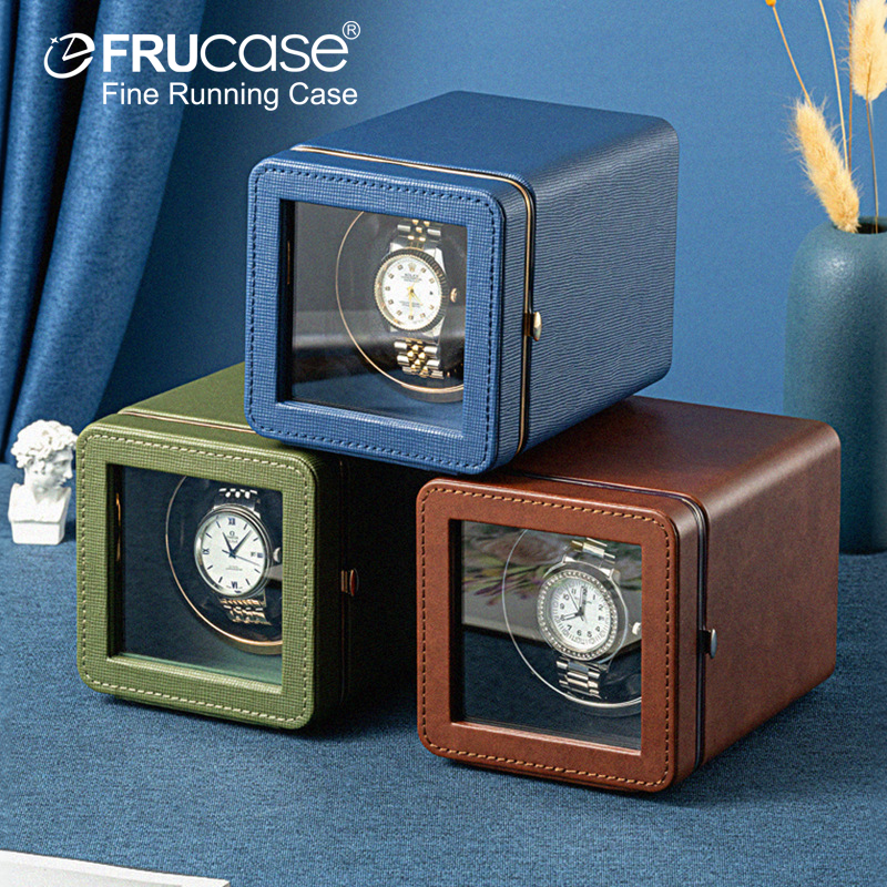 Watch Winder Single - FRUCASE Single Watch Winder For Automatic