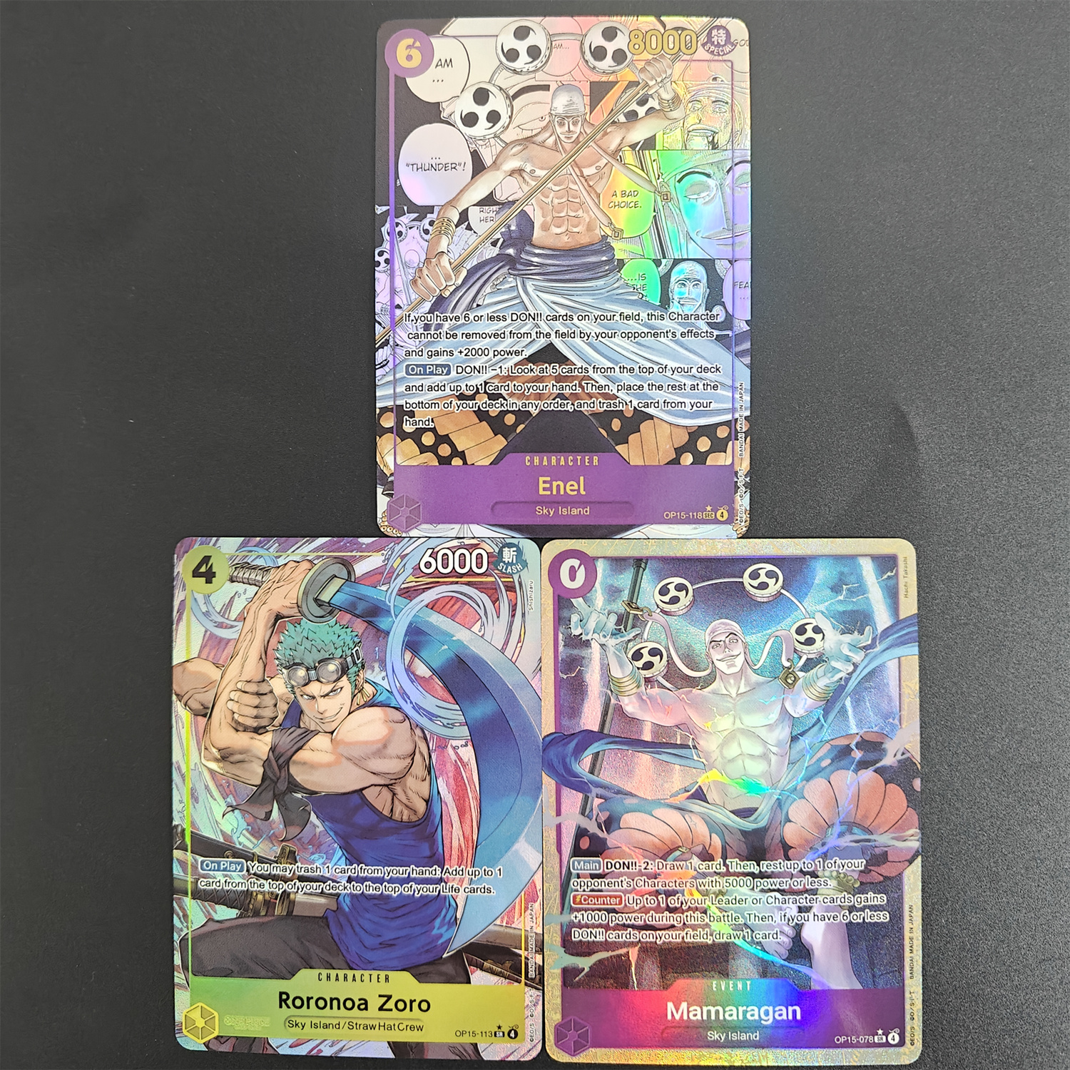 Smartwatch El - Proxy ONE PIECE Card Manga Enel