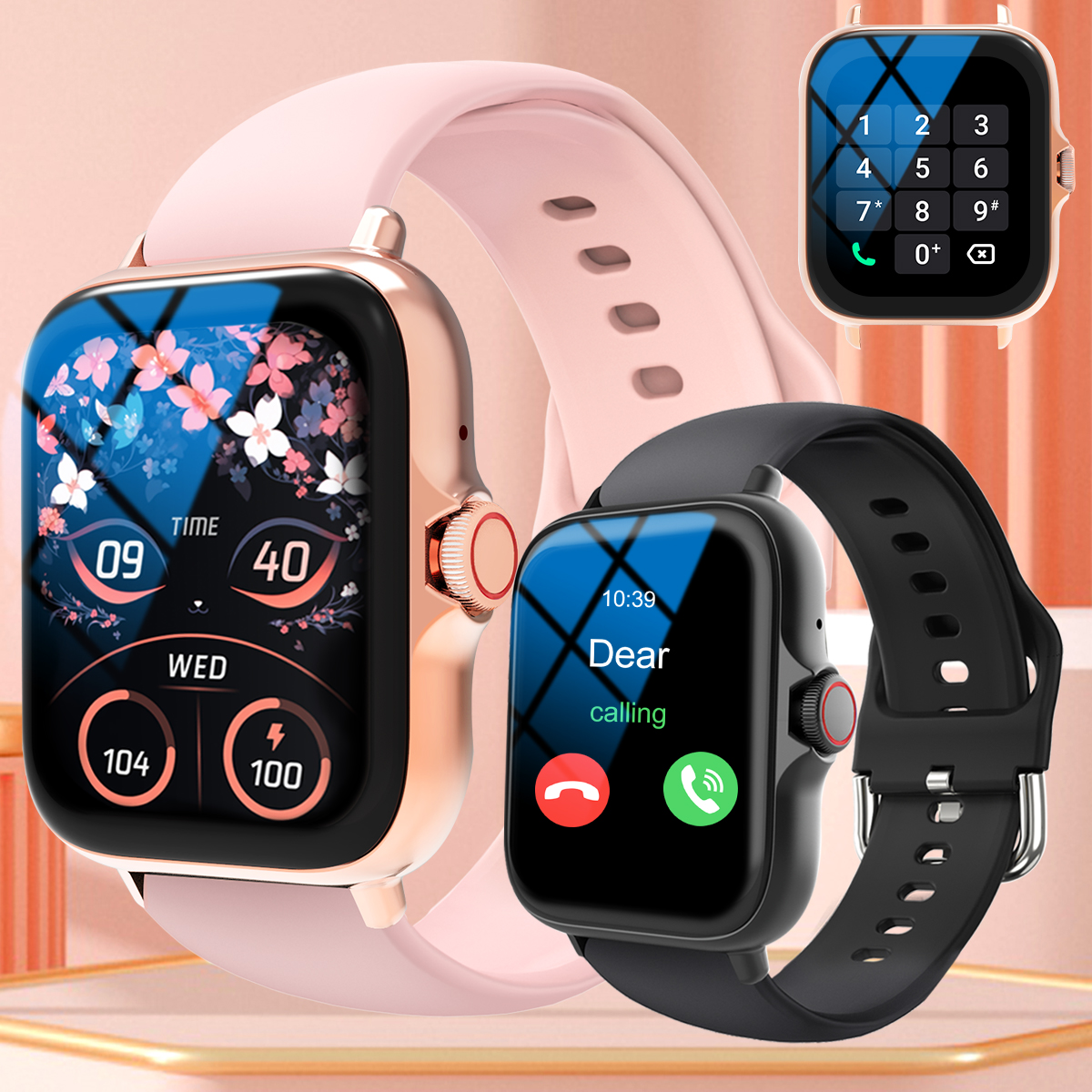 Smartwatch Watches Wallpaper - Smart watch, multi-sport mode, message reminder