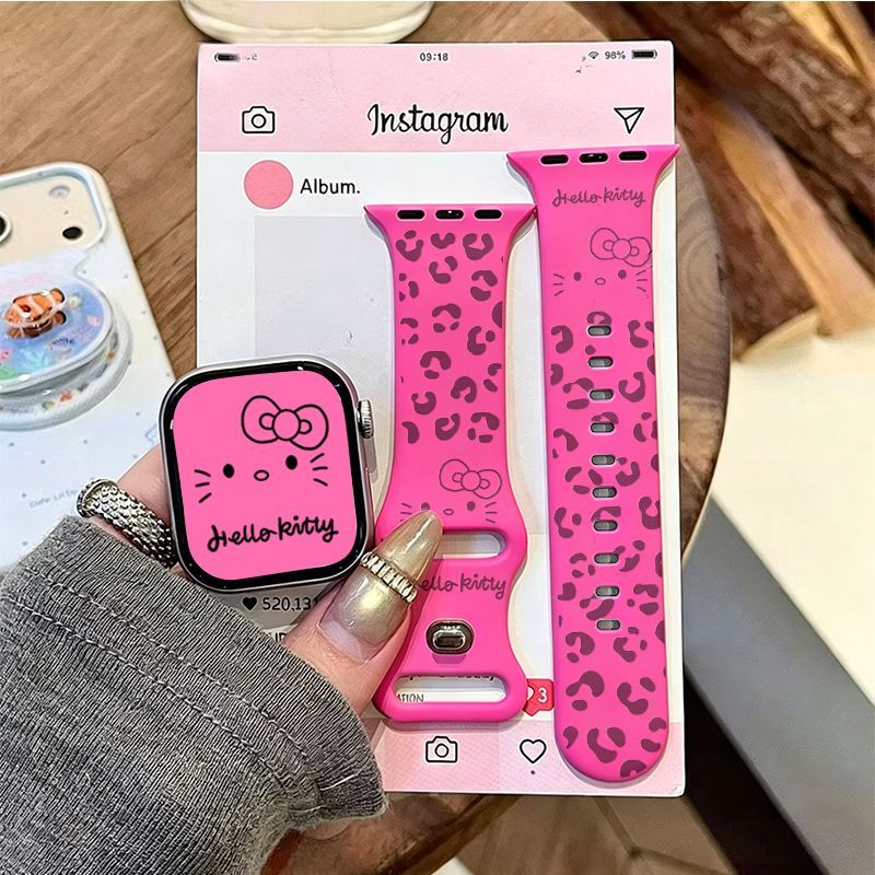 Apple Watch Band - Anime Cartoon Tiger Hello Kitty Band
