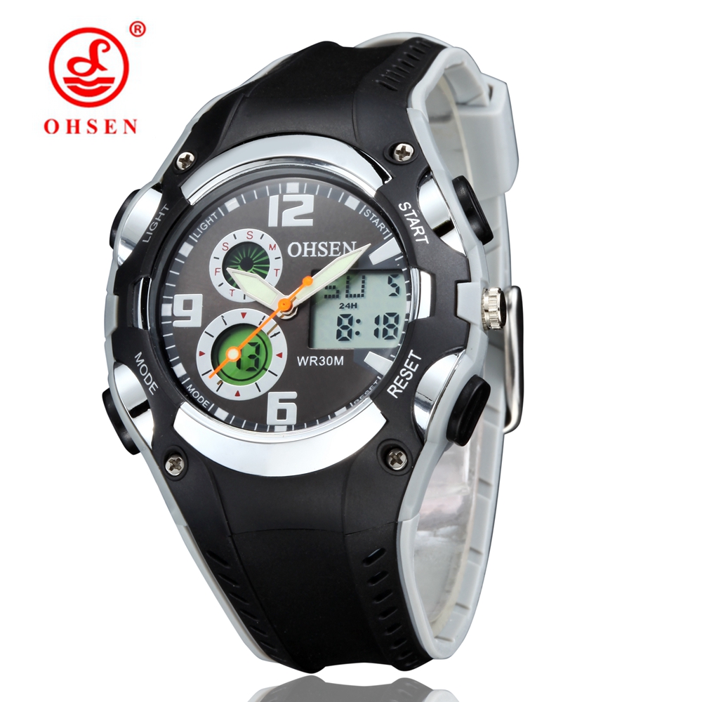 Chronograph Sport Watch - Original OHSEN Digital quartz Children Boys