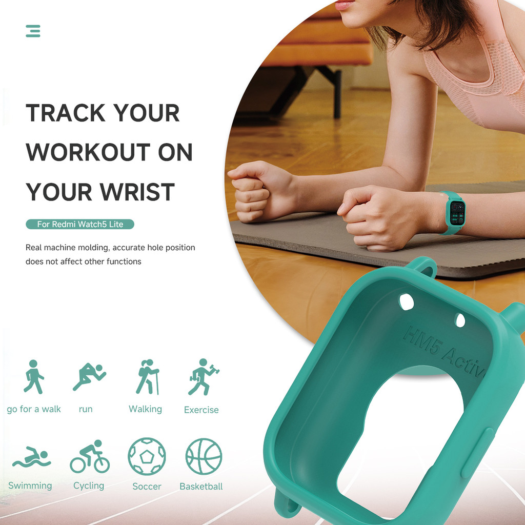 Case+Strap For Redmi Watch 5Ac - Silicone Sport Band recensione e prezzo