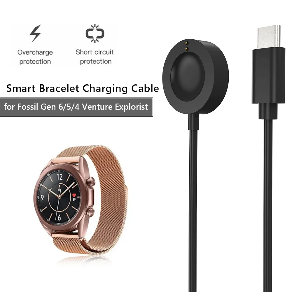1M USB Type-C Magnetic Fast Ch - Fossil Watches Smartwatch Charger recensione e prezzo