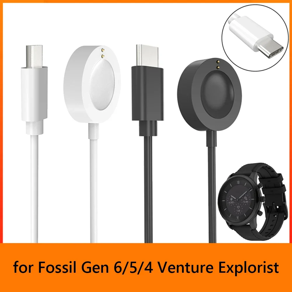 1M USB Type-C Magnetic Fast Ch - Fossil Watches Smartwatch Charger recensione e prezzo