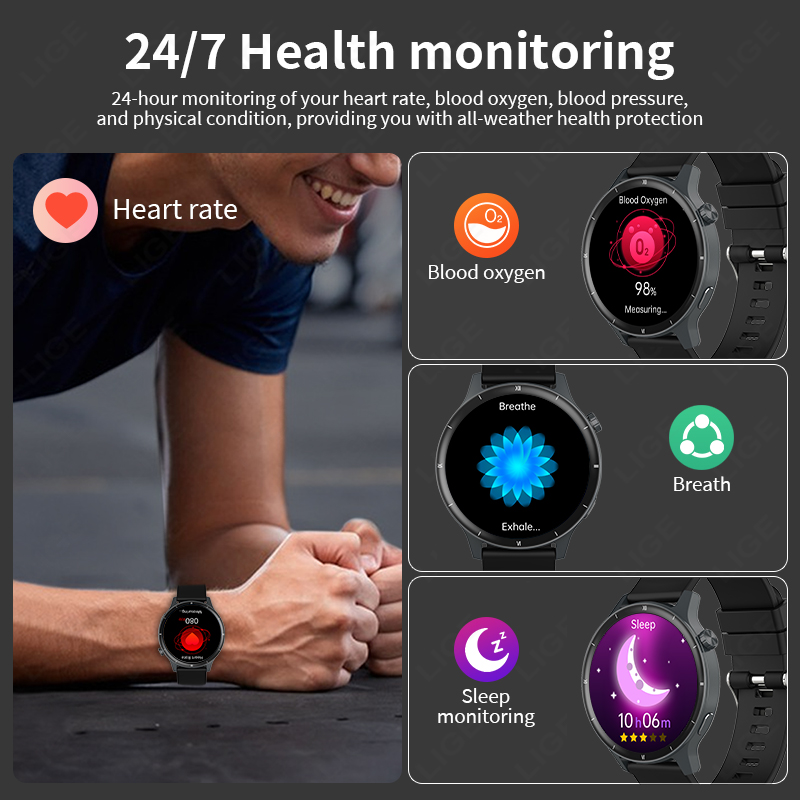 LIGE Men's Smart Watch Bluetoo - Smartwatch Watches For Sale recensione e prezzo