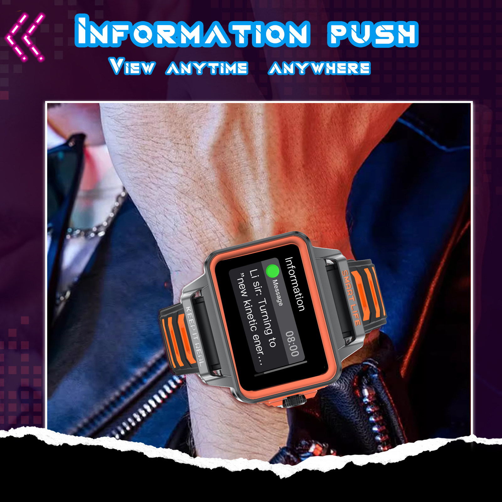 Smart watch, multi-sport mode, - Smartwatch Watches Wallpaper recensione e prezzo