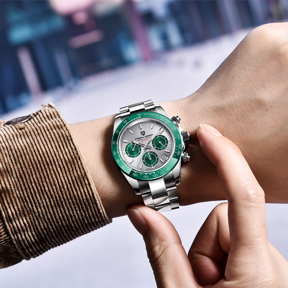 PAGANI DESIGN Men Watch Top Br - Chronograph Sport Watch recensione e prezzo