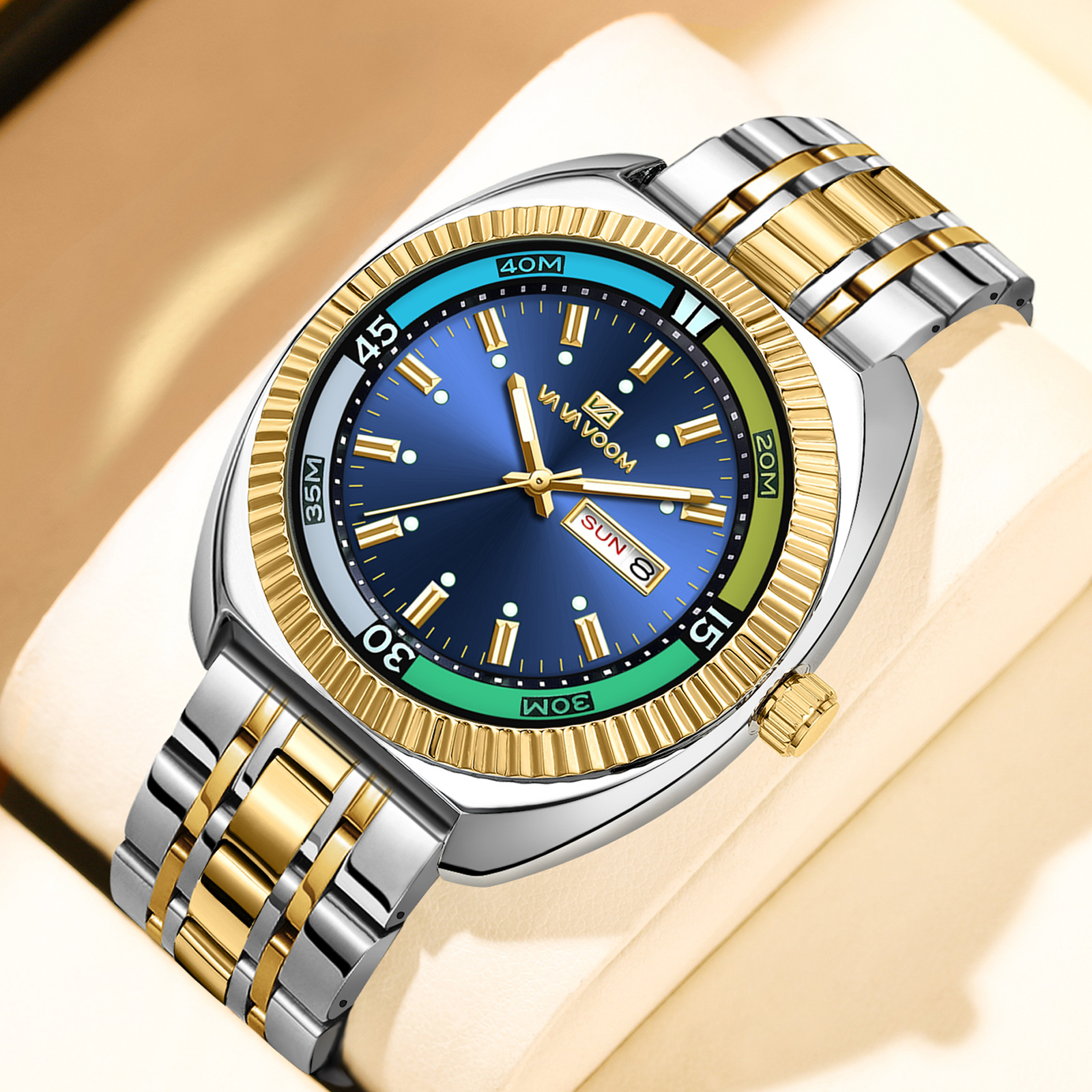 New Gear Ring Steel Strip Watc - Watch Winder Single recensione e prezzo