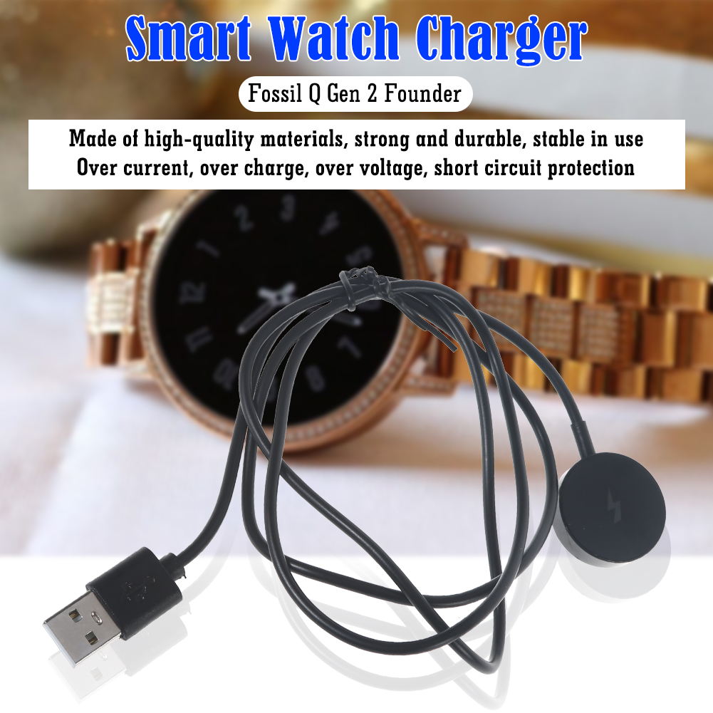 USB Smart Watch Magnetic Charg - Fossil Watches Smartwatch Charger recensione e prezzo