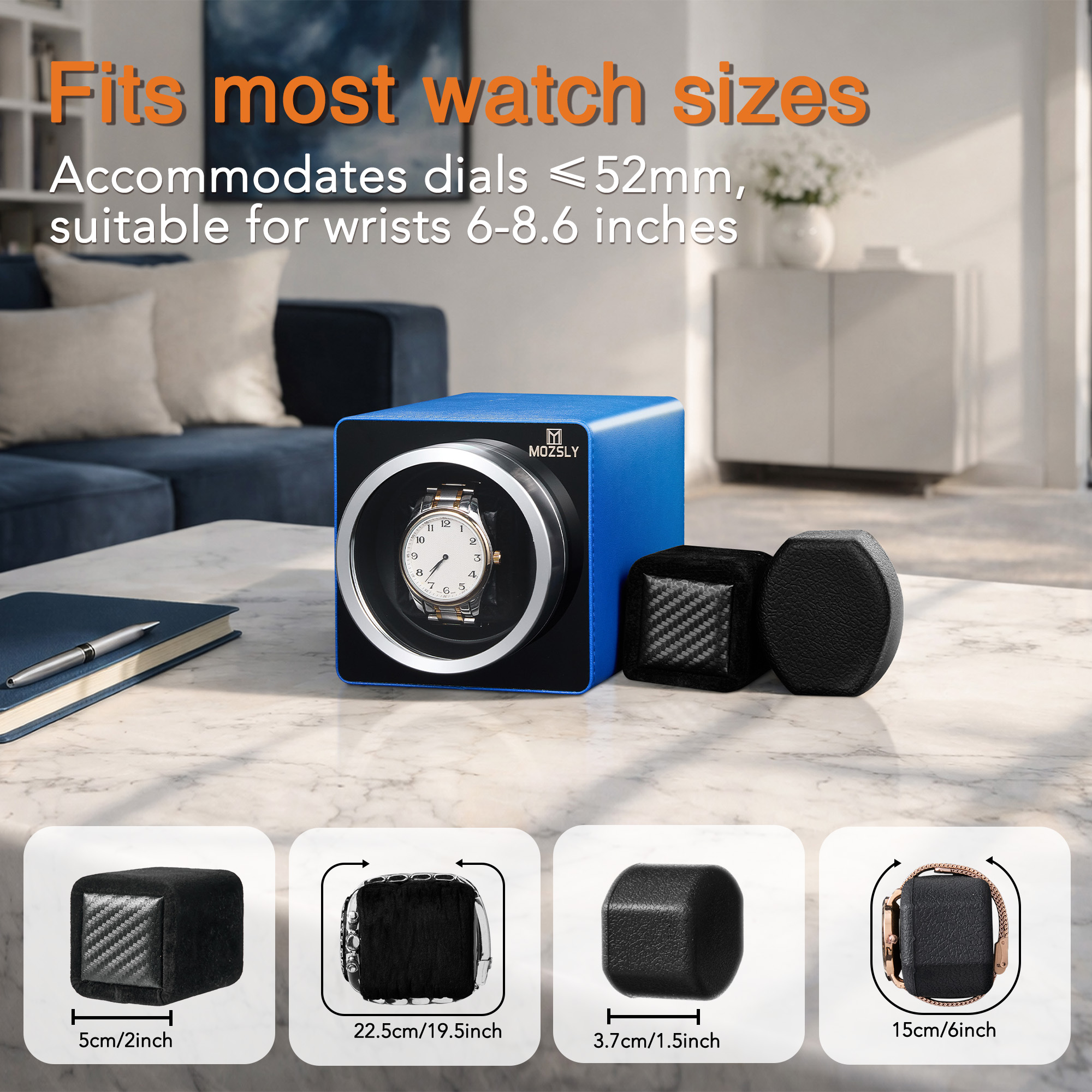 Men's automatic rotating singl - Watch Winder Single recensione e prezzo
