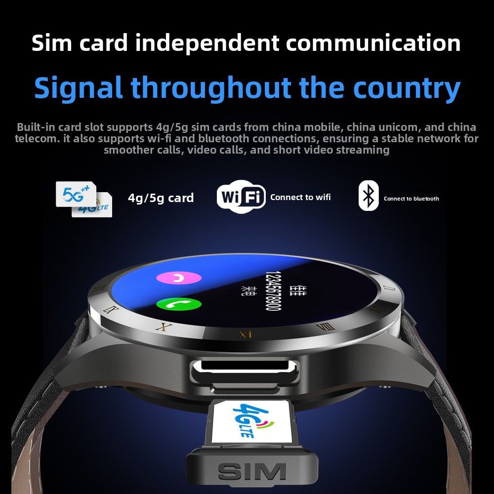 4G Smart Watch with SIM Card S - French Connection Watches Smartwatch App recensione e prezzo