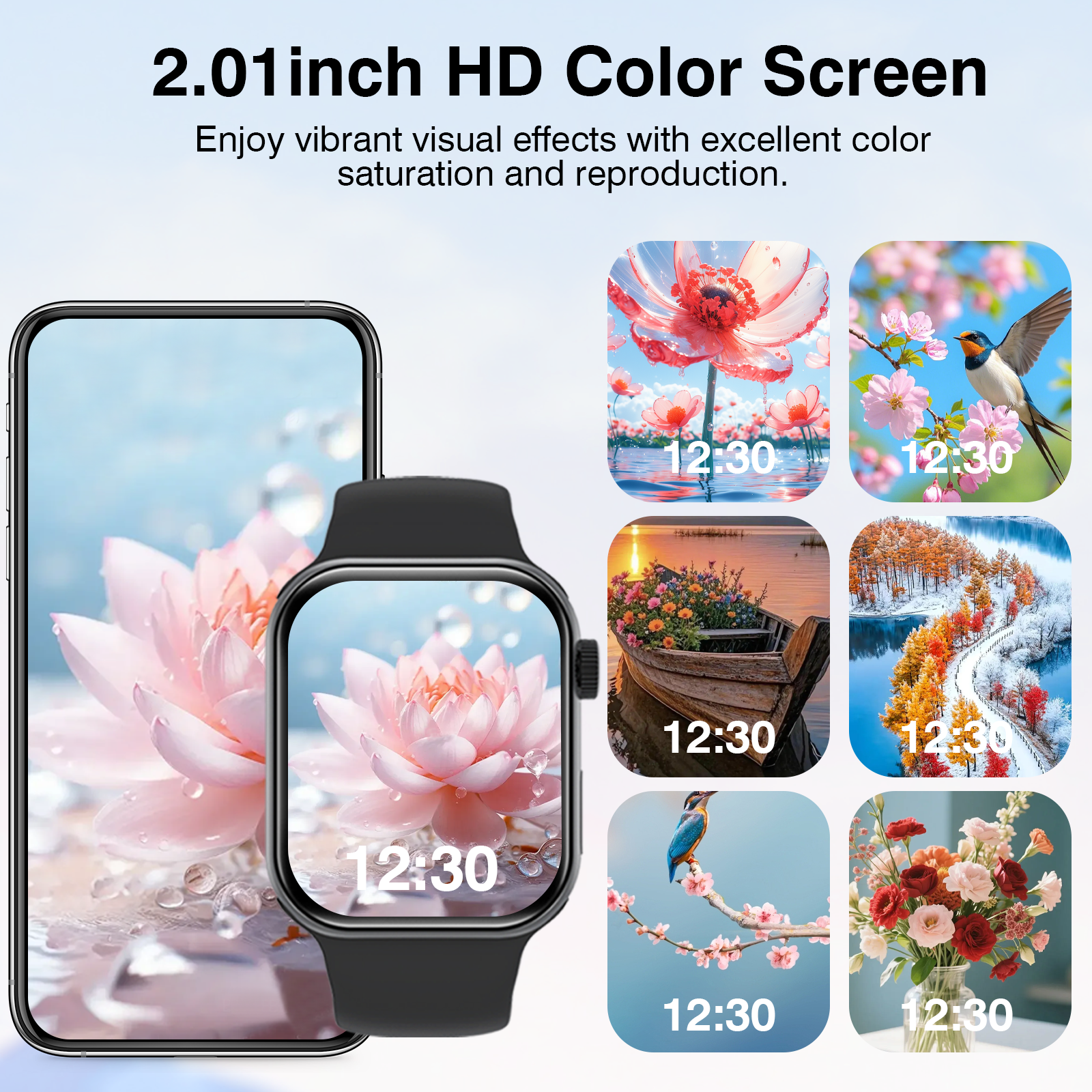 2026 New Smartwatch,2.01-inch  - Smartwatch Watches Wallpaper recensione e prezzo