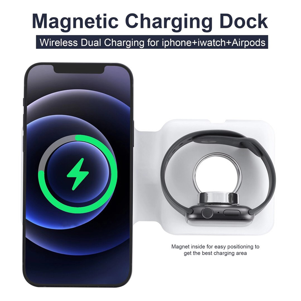 2IN1 Magnetic Wireless Charger - Xwatch Smartwatch recensione e prezzo