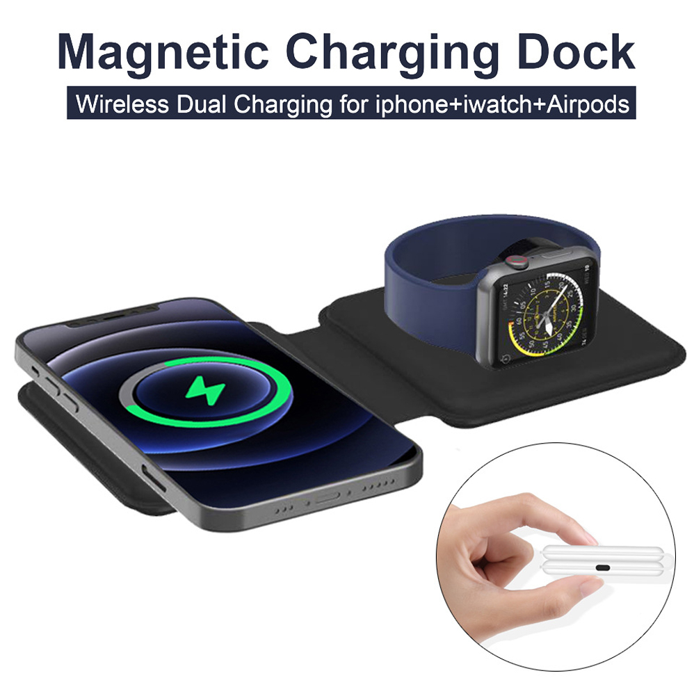 2IN1 Magnetic Wireless Charger - Xwatch Smartwatch recensione e prezzo