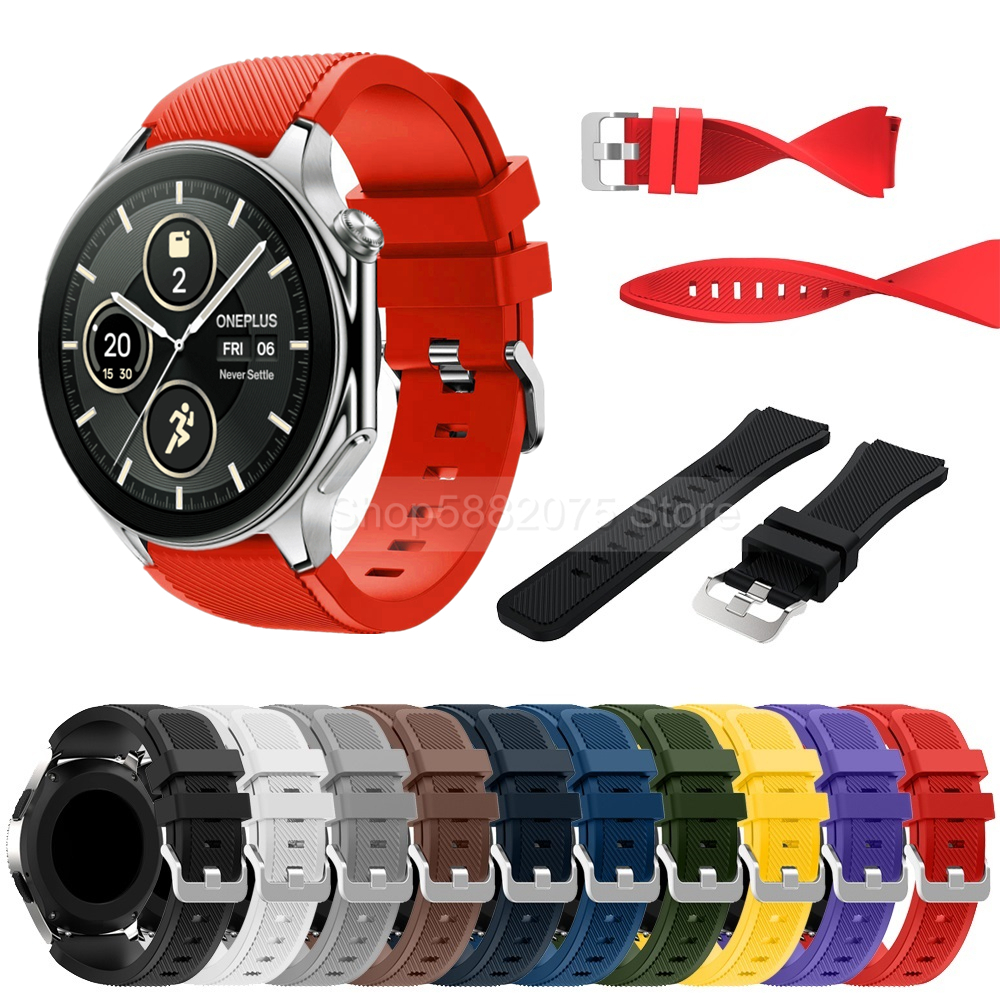 22mm Silicone Strap For OPPO W - Smartwatch Oneplus Watches recensione e prezzo
