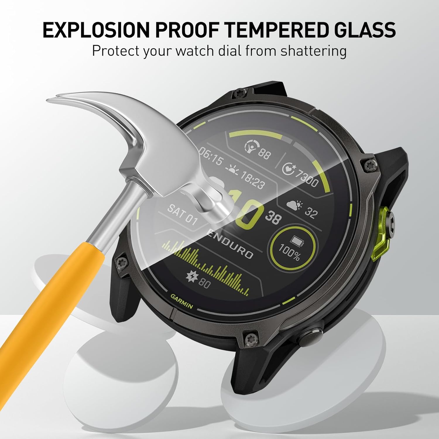 Tempered Glass Films For Garmi - Xwatch Smartwatch recensione e prezzo