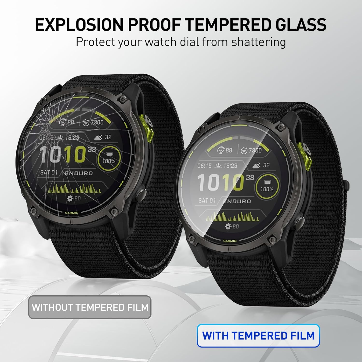 Tempered Glass Films For Garmi - Xwatch Smartwatch recensione e prezzo