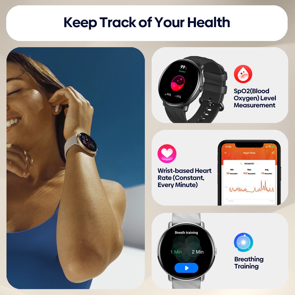 Zeblaze GTR 3 Pro Voice Callin - Smartwatch El recensione e prezzo