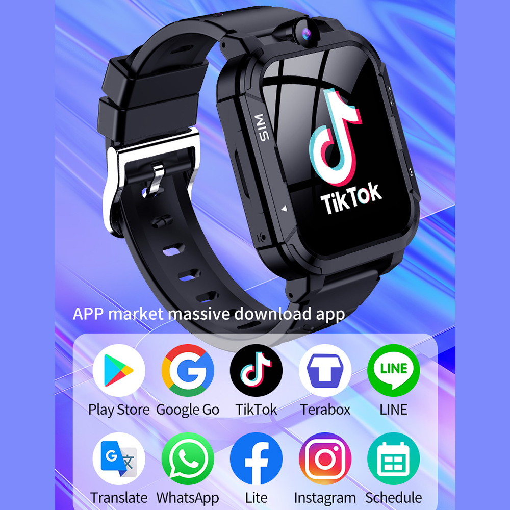 4G Kids Smart Watch 1+8GB GPS  - Smartwatch Watches For Kid Girl recensione e prezzo