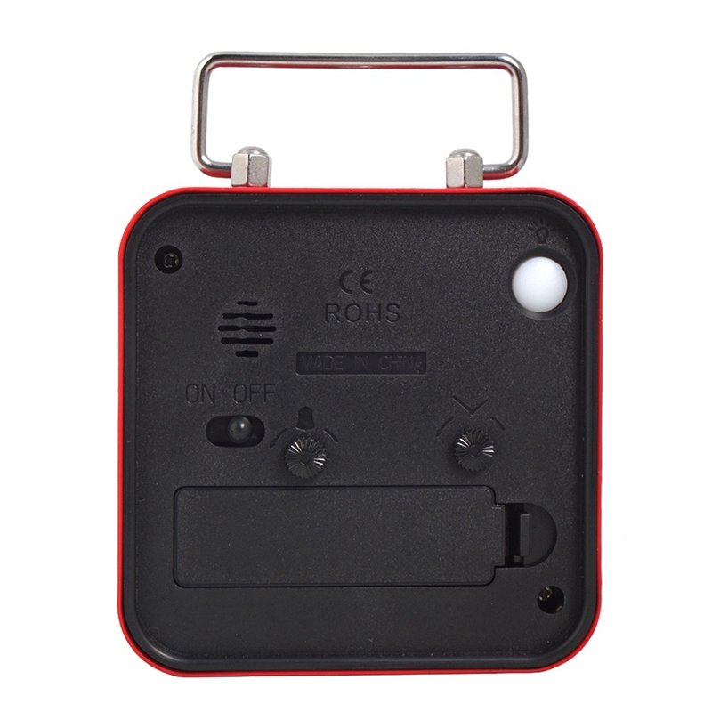 Small Metal Square Alarm Clock - Watches Original recensione e prezzo