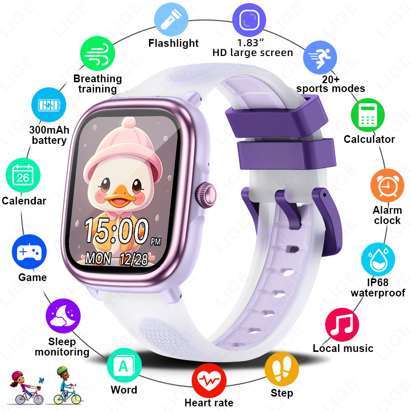 LIGE 2026 New Children Learnin - Smartwatch Watches For Kid Girl recensione e prezzo