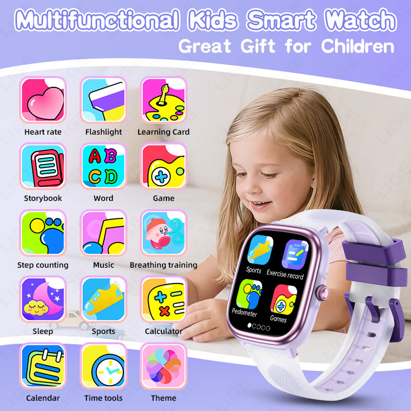 LIGE 2026 New Children Learnin - Smartwatch Watches For Kid Girl recensione e prezzo