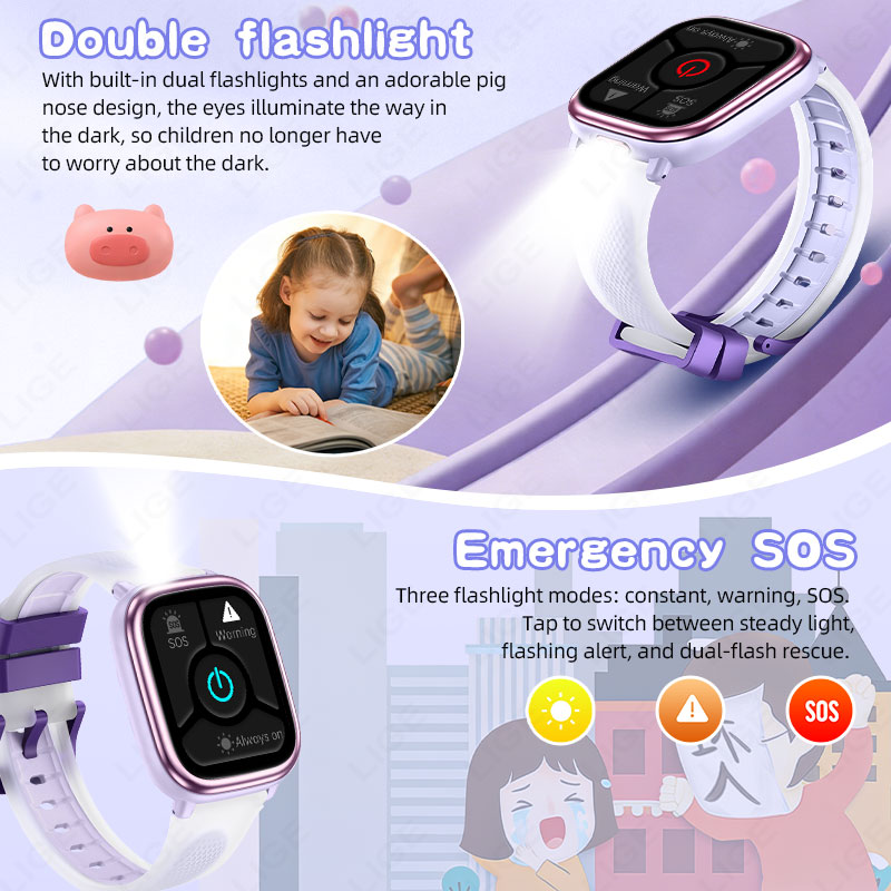 LIGE 2026 New Children Learnin - Smartwatch Watches For Kid Girl recensione e prezzo