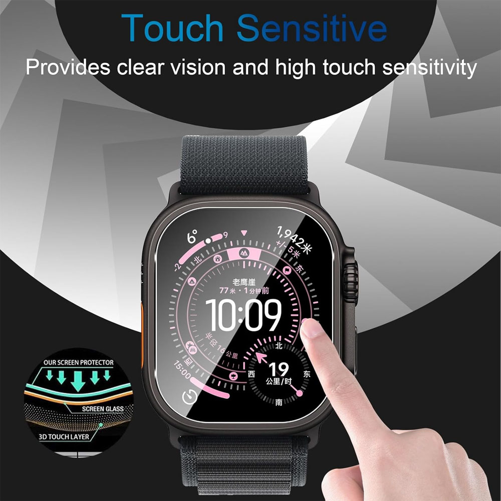 Tempered Glass For Apple Watch - Apple Watch Band recensione e prezzo
