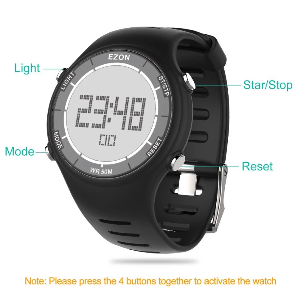 EZON New Fashion Woman Digital - Chronograph Sport Watch recensione e prezzo