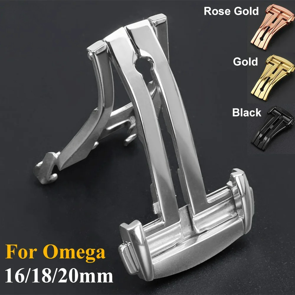 Stainless Steel Deployment Cla - Watches Omega recensione e prezzo