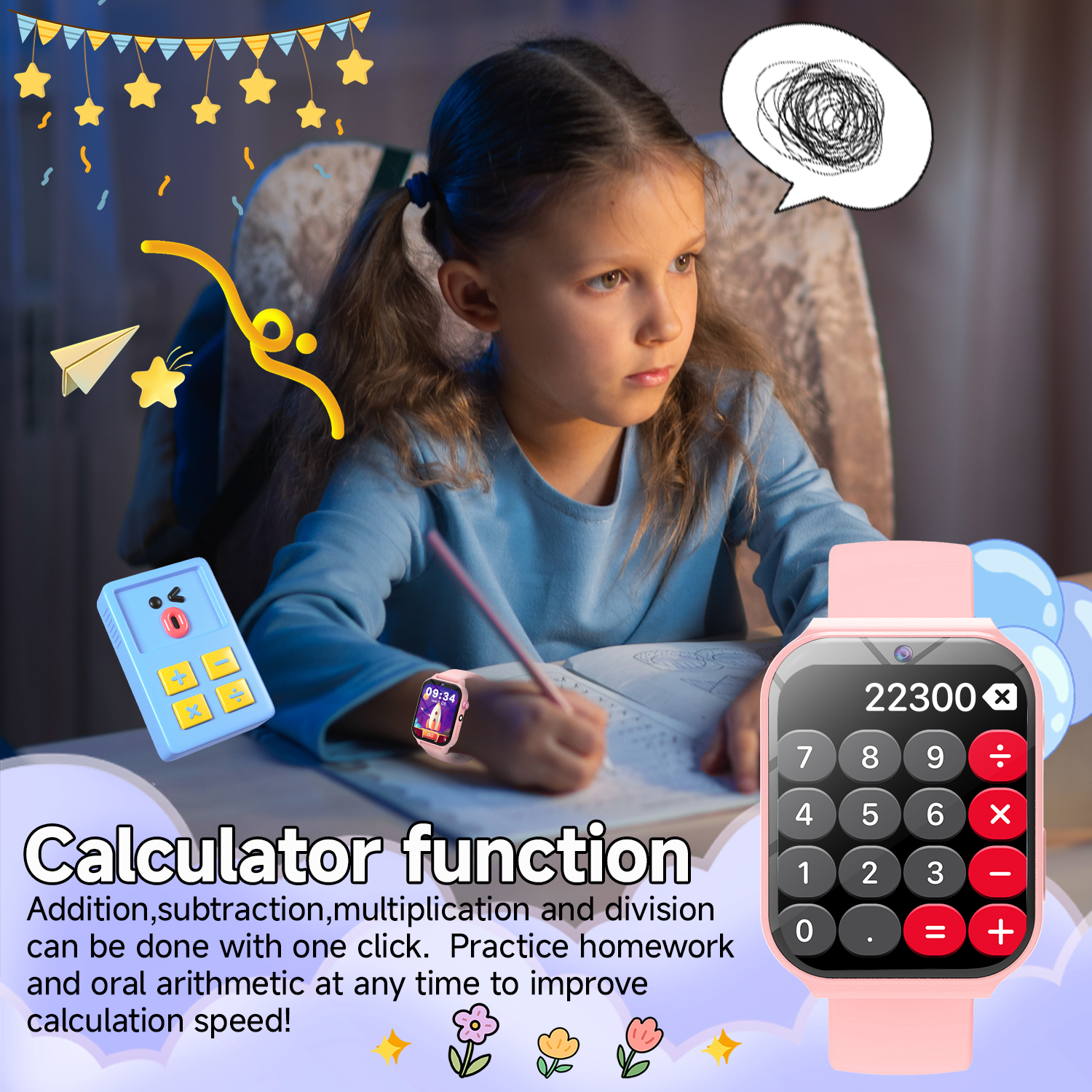 Study Partners for Kids HD Cam - Smartwatch Watches For Kid Girl recensione e prezzo