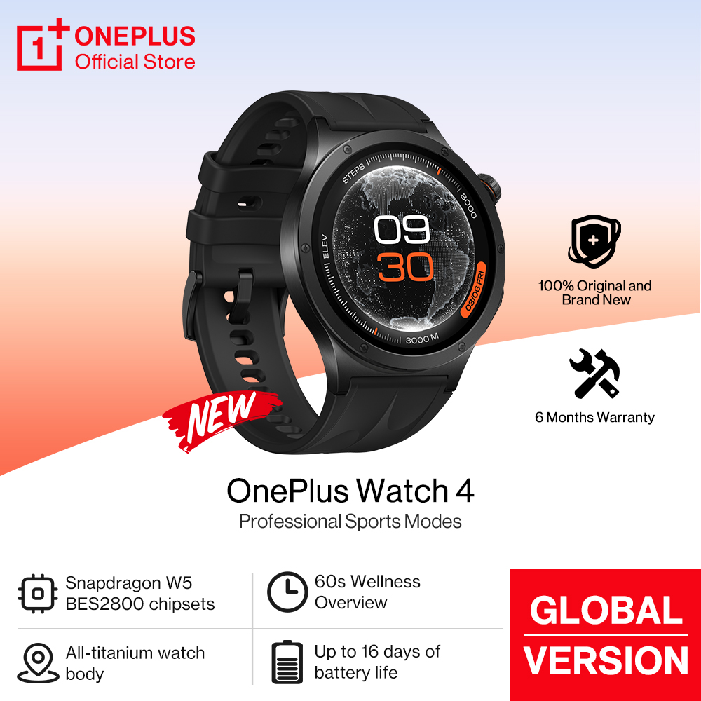 All New OnePlus Watch 4 Global - Smartwatch Oneplus Watches recensione e prezzo