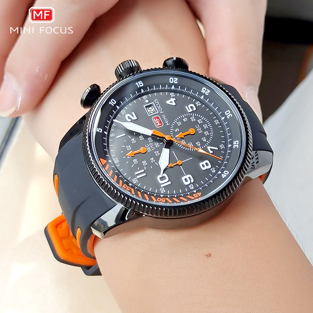 MINI FOCUS Sport Quartz Watch  - Silicone Sport Band recensione e prezzo