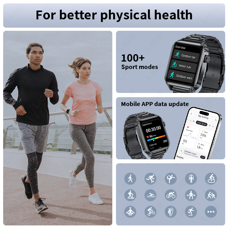 LIGE Smart Watch Sport Fitness - Smartwatch Watches For Sale recensione e prezzo