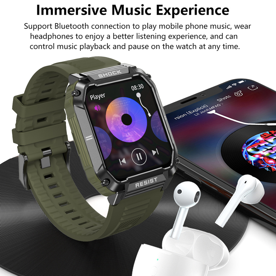 LIGE Men's Smartwatch Health B - Smartwatch Watches For Sale recensione e prezzo