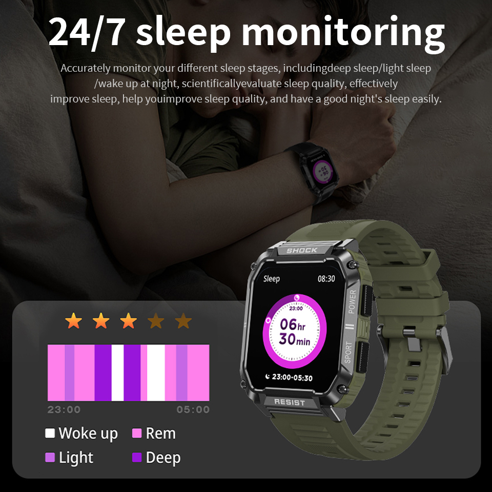LIGE Men's Smartwatch Health B - Smartwatch Watches For Sale recensione e prezzo
