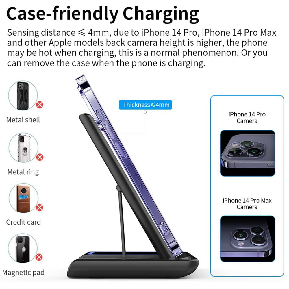 15W 3 in 1 Wireless Charger St - Xwatch Smartwatch recensione e prezzo