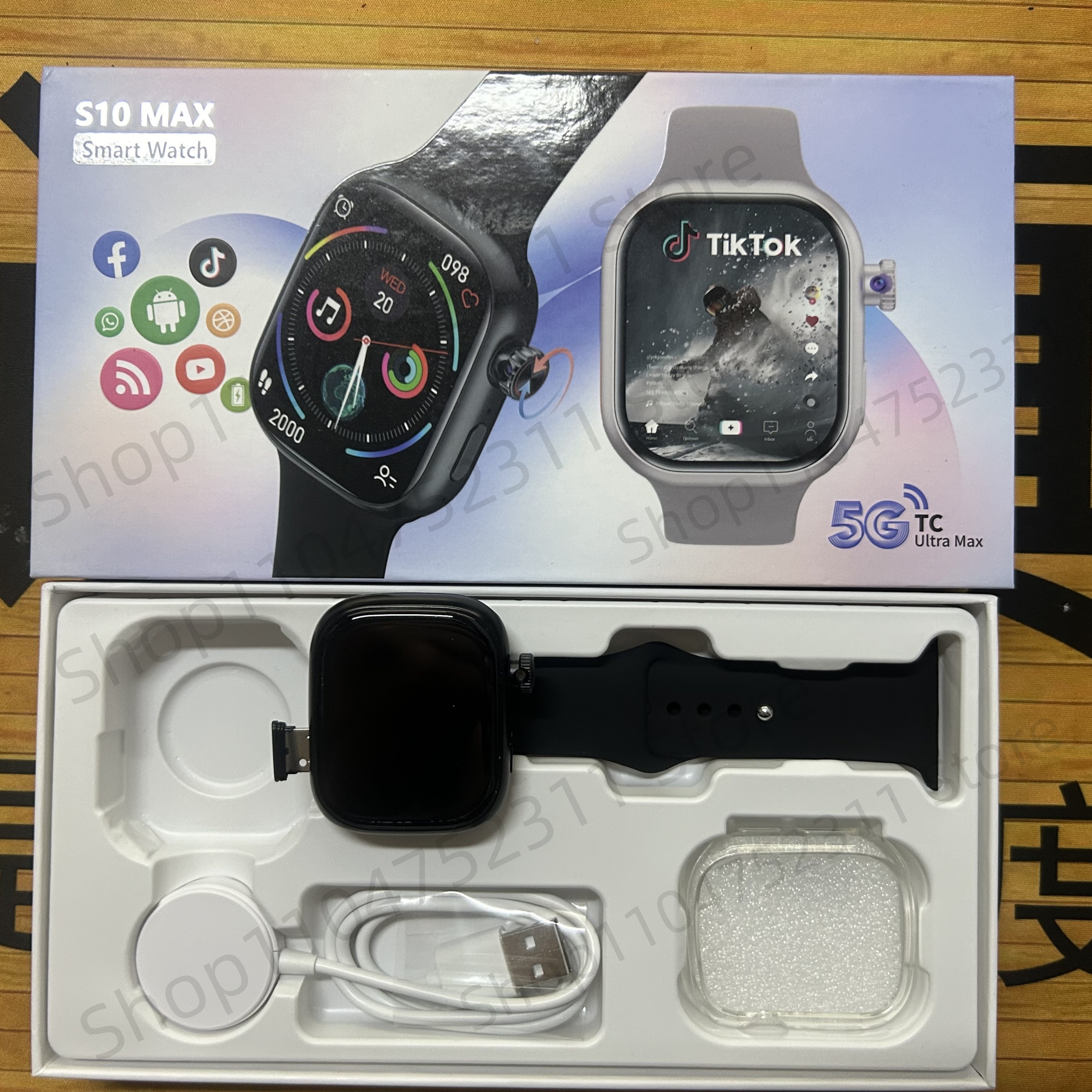 S10 MAX Smartwatch 2.29inch An - French Connection Watches Smartwatch App recensione e prezzo