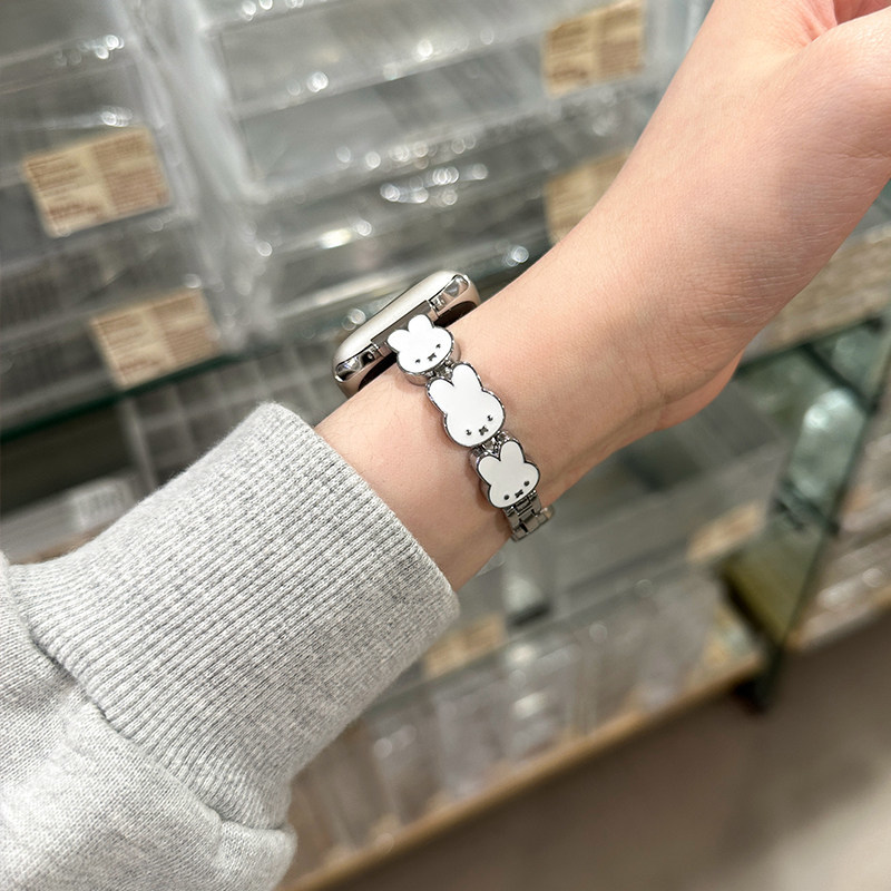 Miffy Rabbit Leather Watch Ban - Apple Watch Band recensione e prezzo