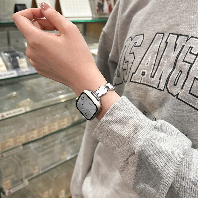 Miffy Rabbit Leather Watch Ban - Apple Watch Band recensione e prezzo