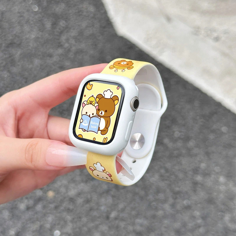 Cute Rilakkuma Print Silicone  - Silicone Sport Band recensione e prezzo