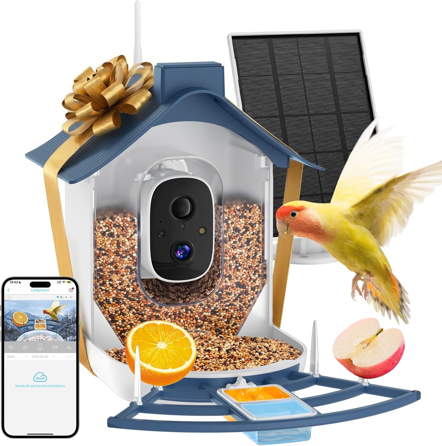 Smart Bird Feeder with Camera, - Watches Original recensione e prezzo