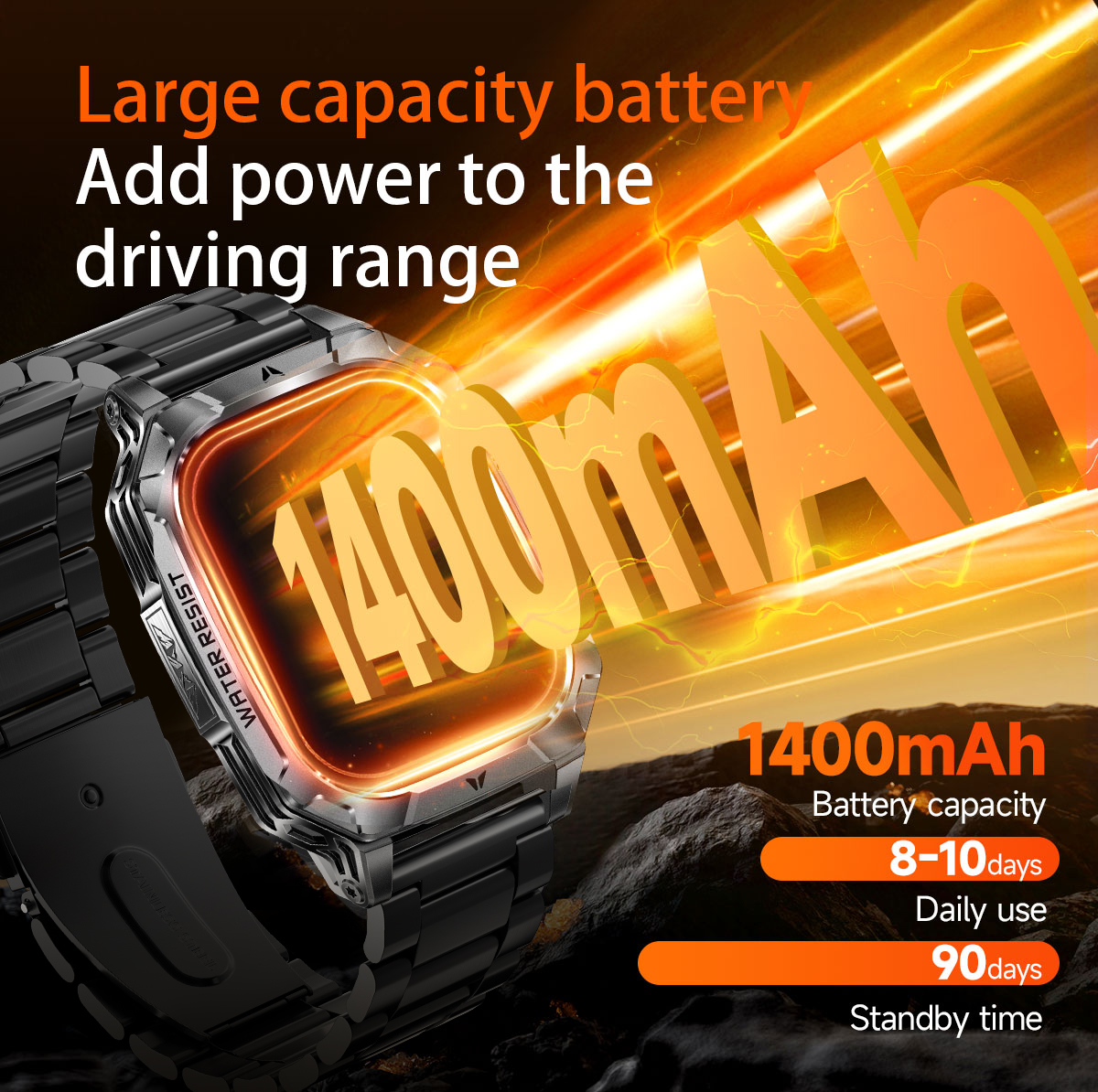 2026 New Exercise 1400mAh Batt - French Connection Watches Smartwatch App recensione e prezzo