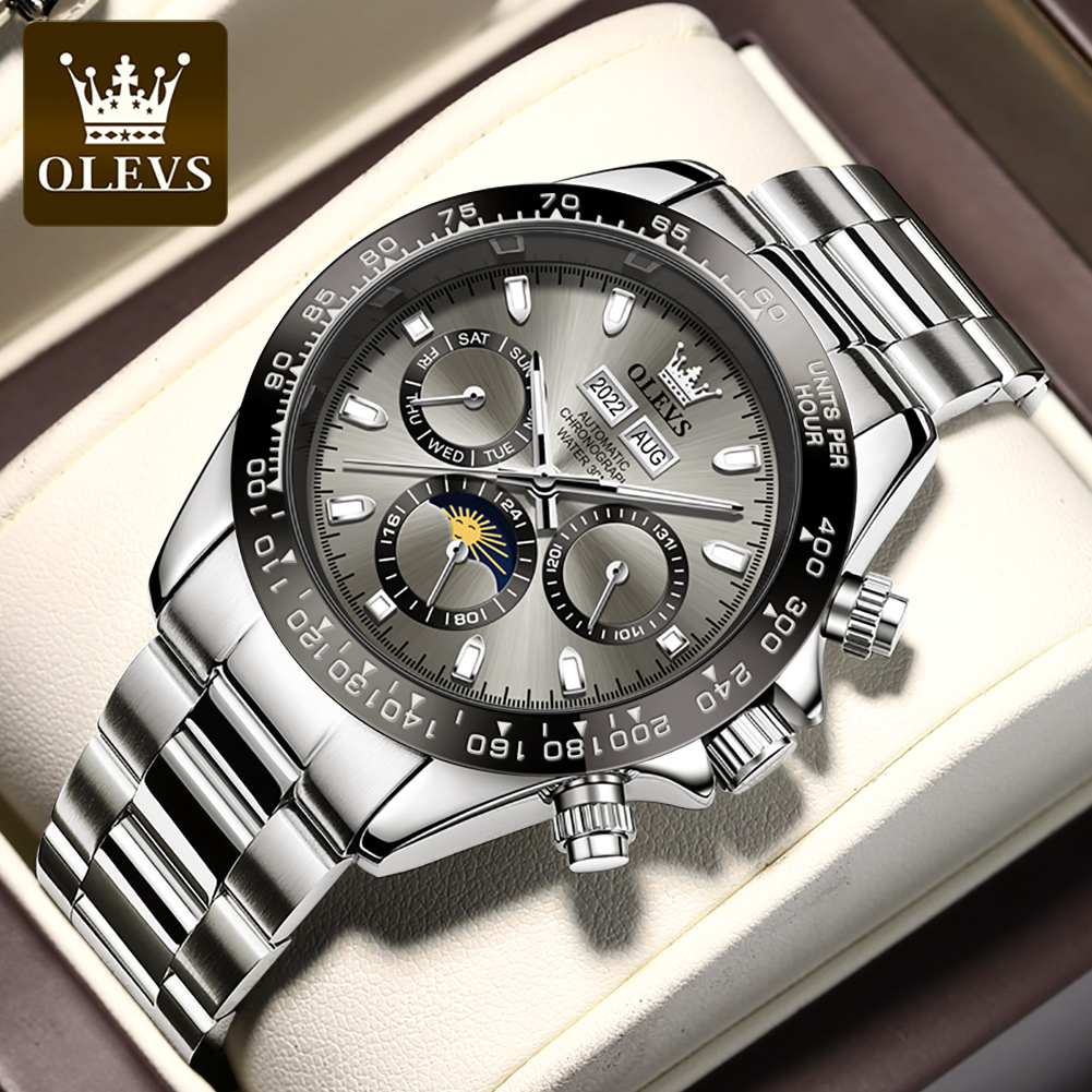 OLEVS 6654 Luxury Mens Watch C - Watches Omega recensione e prezzo
