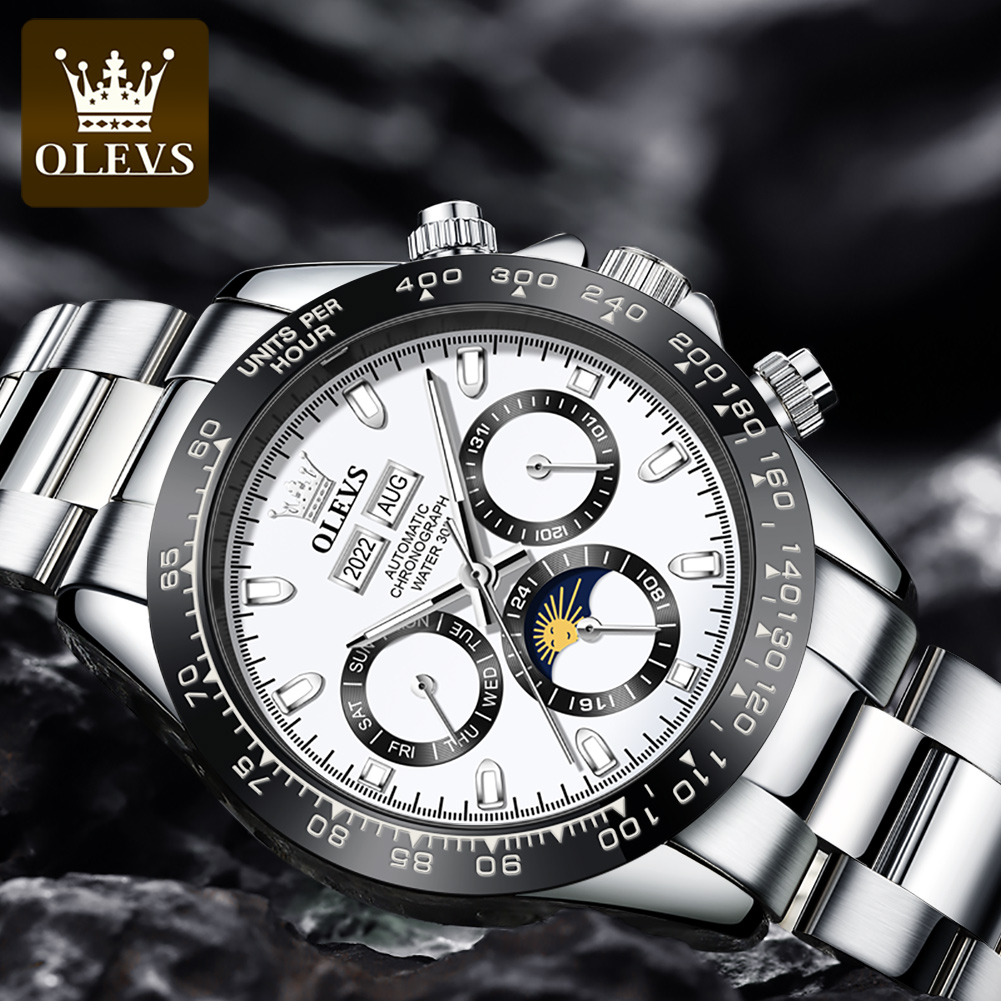 OLEVS 6654 Luxury Mens Watch C - Watches Omega recensione e prezzo